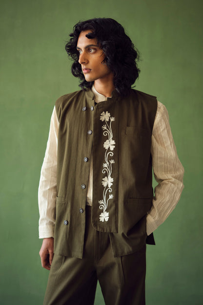 PACHO EMBROIDERED SET-INDIE (SET OF 2)