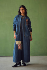 Load image into Gallery viewer, PORTLAND DENIM BOMBER JACKET
