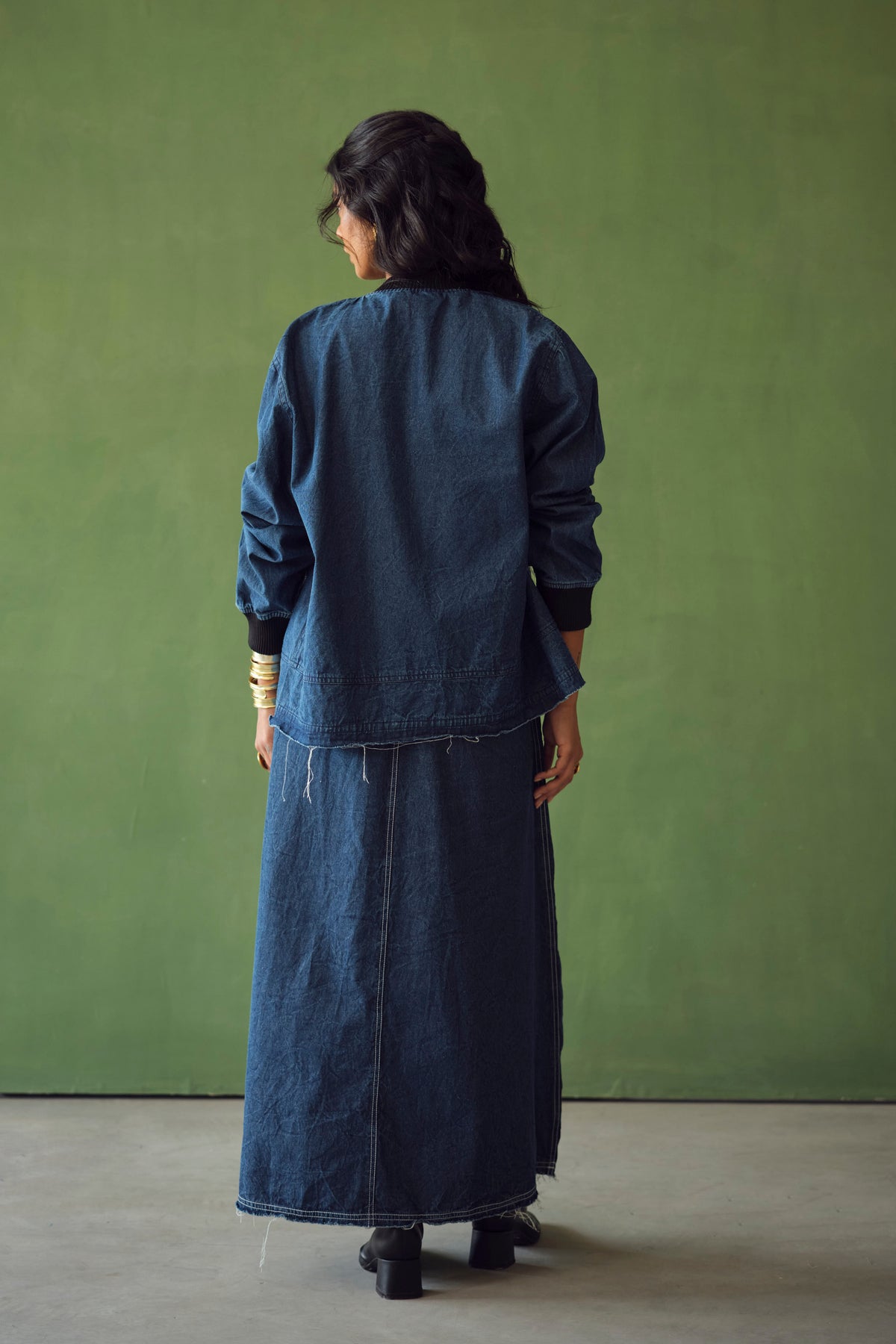 PORTLAND DENIM BOMBER JACKET