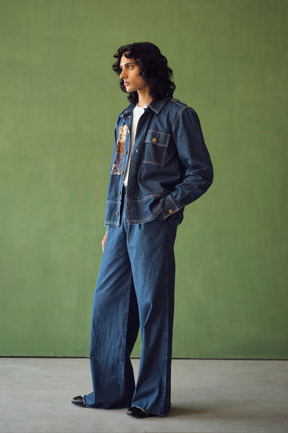 YORKSHIRE DENIM SET -PATCHWORK