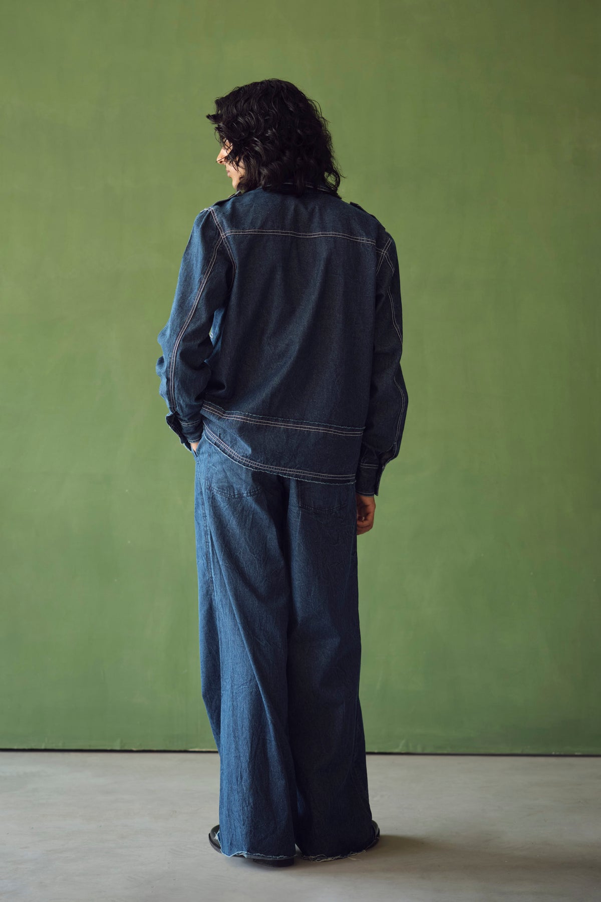 YORKSHIRE DENIM SET -PATCHWORK