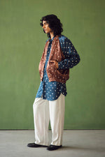 Load image into Gallery viewer, SUMAIR BANDHINI JACKET SET- GAJJI SILK
