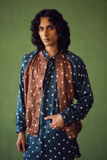 Load image into Gallery viewer, SUMAIR BANDHINI JACKET SET- GAJJI SILK

