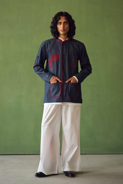 SARTORIAL INDIE SET-DENIM (Set Of 3)