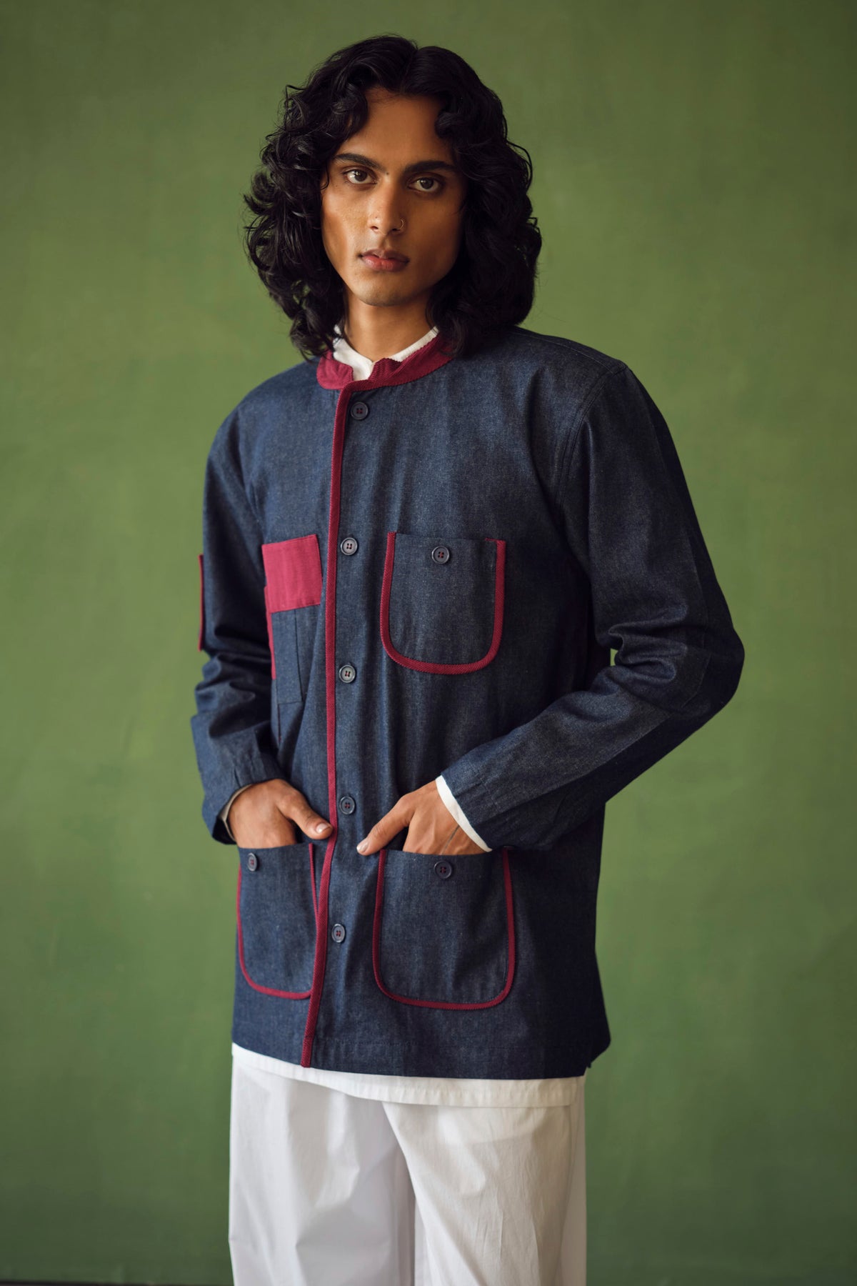 SARTORIAL INDIE SET-DENIM (Set Of 3)