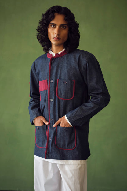 SARTORIAL INDIE SET-DENIM (Set Of 3)