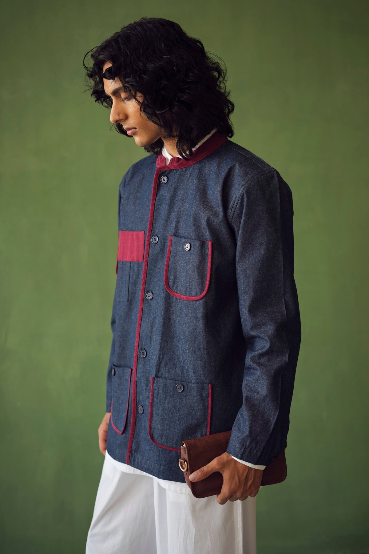 SARTORIAL INDIE SET-DENIM (Set Of 3)