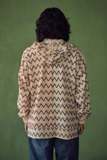 Load image into Gallery viewer, BOIS OVERSIZED CHEVRON HOODIE
