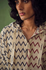 Load image into Gallery viewer, BOIS OVERSIZED CHEVRON HOODIE
