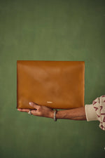 Load image into Gallery viewer, ROYCE LAPTOP SLEEVE- MUSTARD
