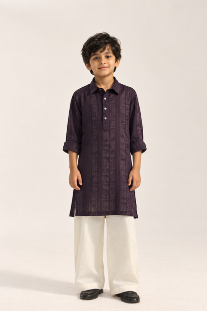 Lil Roy Silk Kurta Set