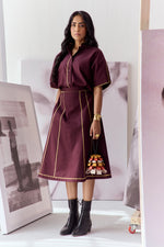 Load image into Gallery viewer, STUDIO SKIRT SET-DOODLE SEAMS