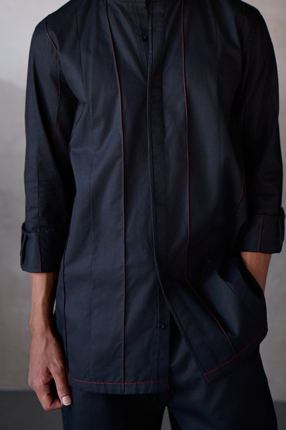 PINTUCK INDIE SET- BLACK