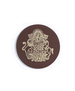 Load image into Gallery viewer, Royal Crest-Leather Coasters(Set of 4) - October Jaipur