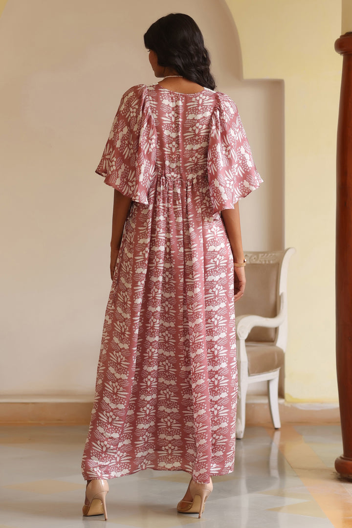 Simone Lace Kaftan-Garden