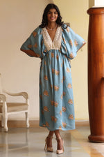 Load image into Gallery viewer, Simone Lace Kaftan-Floral