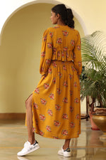 Load image into Gallery viewer, Sabrina Skirt Set- Mustard
