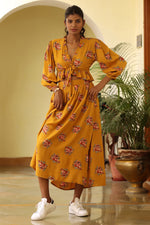 Load image into Gallery viewer, Sabrina Skirt Set- Mustard
