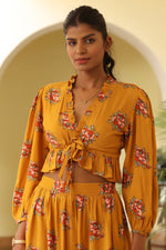 Load image into Gallery viewer, Sabrina Skirt Set- Mustard
