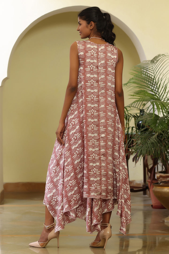 Swara Skirt Set- Silk Garden