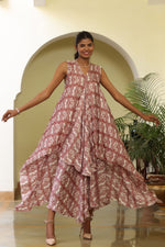 Load image into Gallery viewer, Swara Skirt Set- Silk Garden