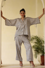 Load image into Gallery viewer, Nicole Shirt Co-ord Set-Darbar