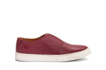 Load image into Gallery viewer, Sneakers- Maroon Leather - October Jaipur
