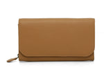 Load image into Gallery viewer, Bi Fold Leather Wallet - Camel - October Jaipur

