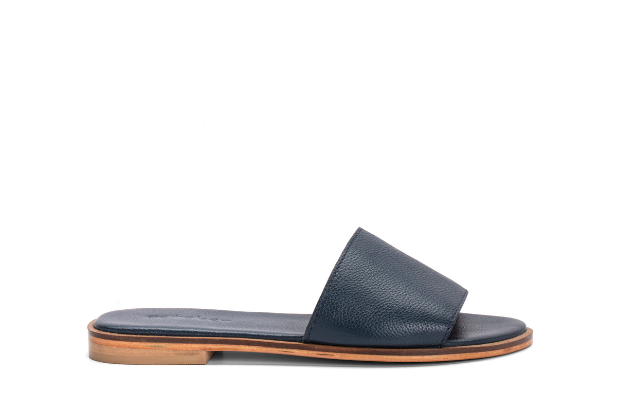 Single strap slides- BLUE - October Jaipur