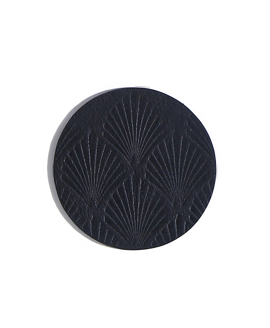 Mochi Leaf-Leather Coasters(Set of 4) - October Jaipur