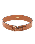 Load image into Gallery viewer, Route-Tan Leather Belt - October Jaipur
