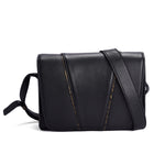 Load image into Gallery viewer, BLACK LEATHER SATCHEL- THE MUSE - October Jaipur
