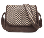 Load image into Gallery viewer, Walter Shoulder Bag-Chevron
