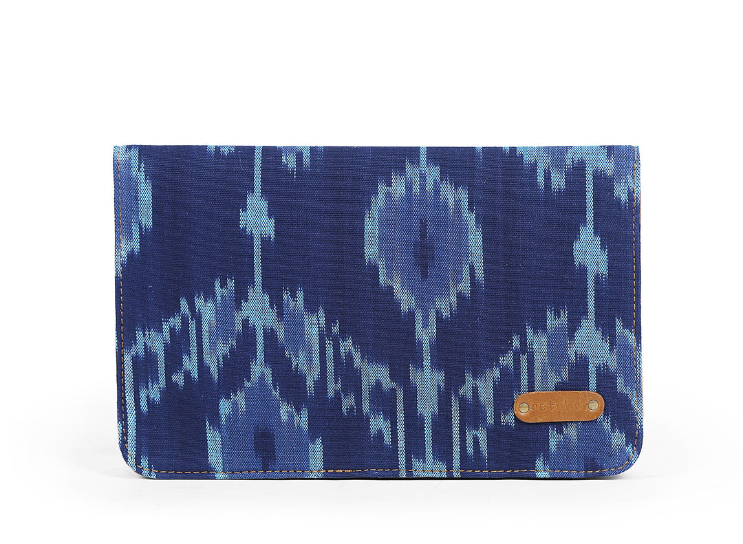 Pocket Book- Blue Ikat - October Jaipur