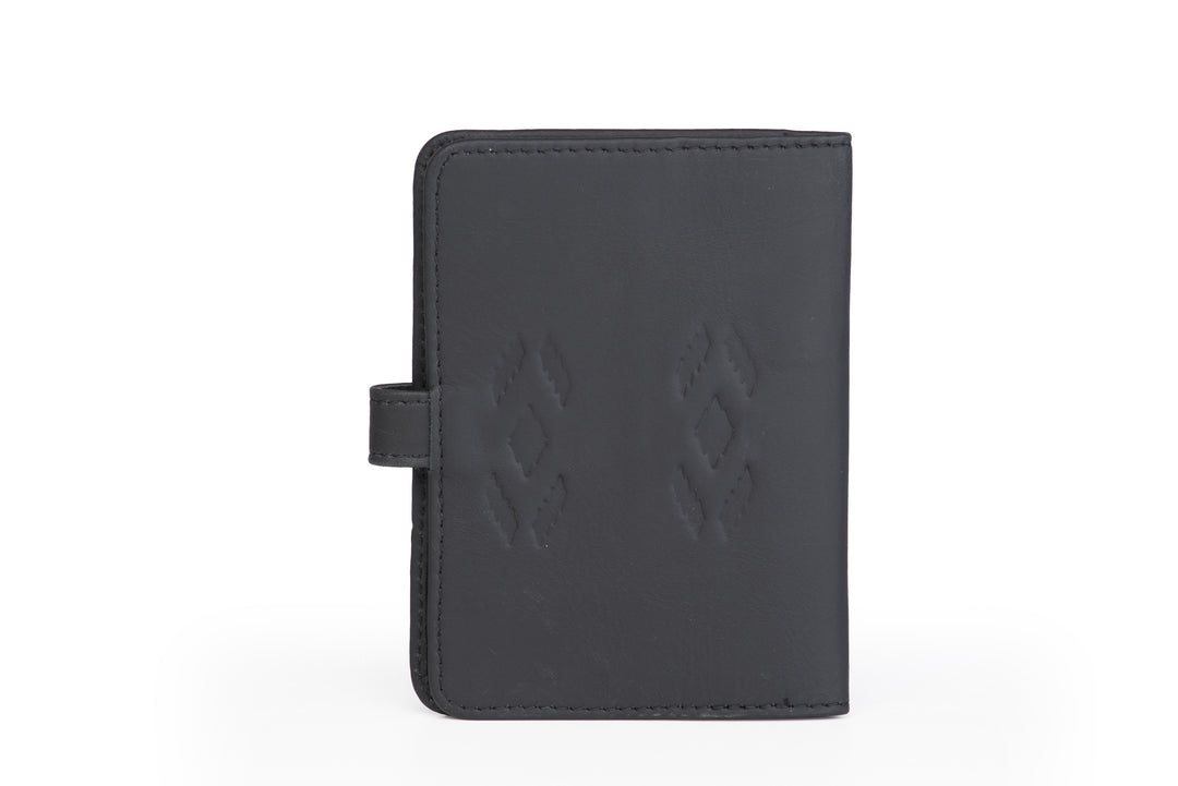 Oslo -Passport Wallet Black - October Jaipur