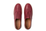 Load image into Gallery viewer, Sneakers- Maroon Leather - October Jaipur
