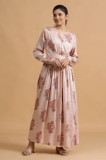 Load image into Gallery viewer, Mannington Wrap Dress - Blush Posy - October Jaipur
