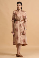 Load image into Gallery viewer, Asymmetric- Tan Ring Belt - October Jaipur
