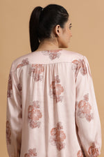 Load image into Gallery viewer, Ampney Short Dress- Blush Posy - October Jaipur
