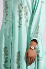 Load image into Gallery viewer, Shahnaz Co-ord Set-Green Ash - October Jaipur
