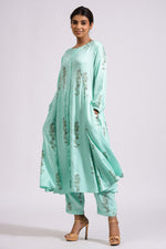 Load image into Gallery viewer, Shahnaz Co-ord Set-Green Ash - October Jaipur
