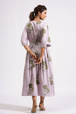 Load image into Gallery viewer, Kate Long Dress- Purple Rose - October Jaipur