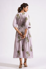 Load image into Gallery viewer, Kate Long Dress- Purple Rose - October Jaipur
