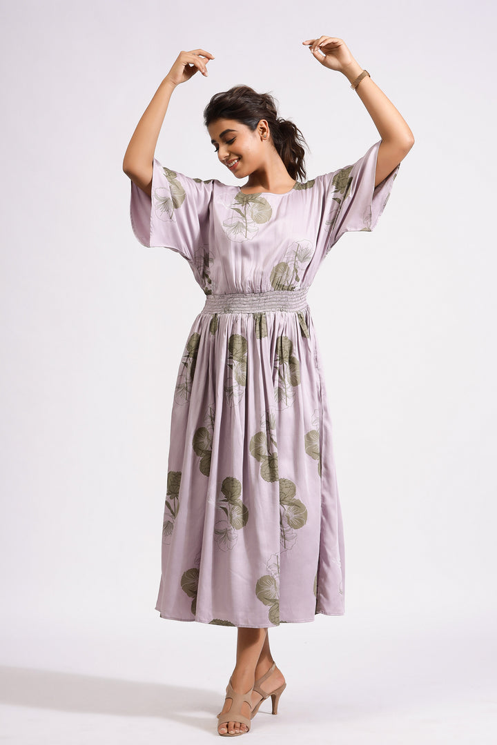 Kate Long Dress- Purple Rose - October Jaipur