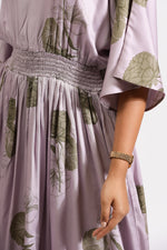 Load image into Gallery viewer, Kate Long Dress- Purple Rose - October Jaipur
