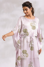 Load image into Gallery viewer, Mulberry Kaftan-Purple Rose - October Jaipur
