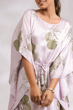 Load image into Gallery viewer, Mulberry Kaftan-Purple Rose - October Jaipur
