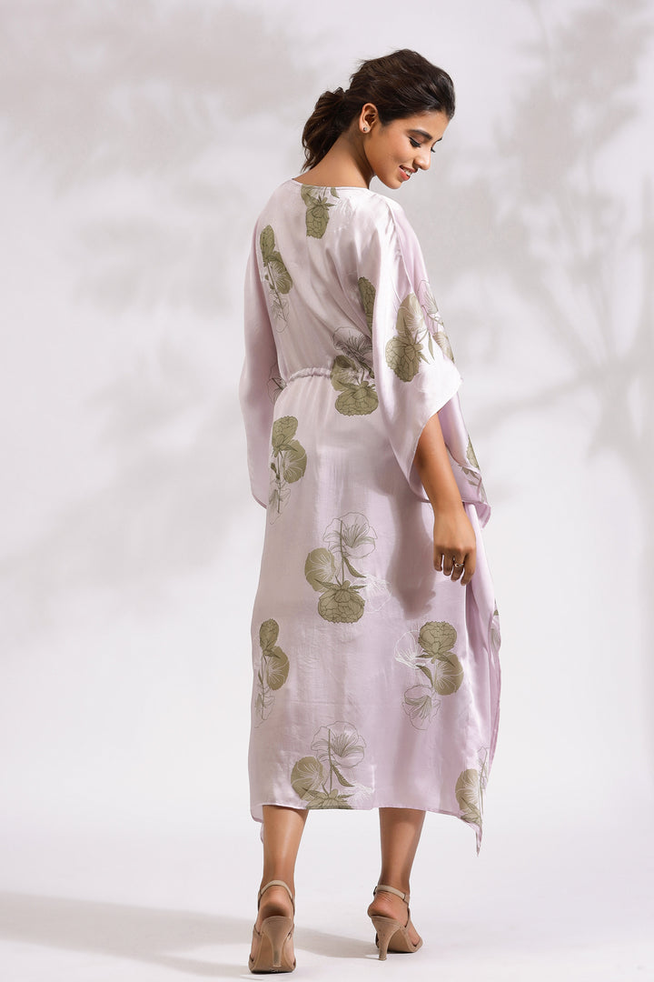 Mulberry Kaftan-Purple Rose - October Jaipur