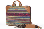 Load image into Gallery viewer, Laptop Bag- Red Durrie - October Jaipur