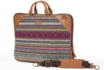 Load image into Gallery viewer, Laptop Bag- Red Durrie - October Jaipur
